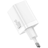 Baseus Pretvornik USB - 220V 30W USB 1x Tip C 1x Tip A ProQuickCharger bel | Shoptok.si