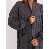 BADU Cardigan-BA-SW-8032-1.06P-dark grey | Shoptok.si