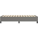  Okvir za krevet s oprugom tamnosivi 90x200 cm od tkanine | shoptok.hr