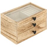Atmosphera KUTIJA ZA NAKIT L. 19,7 x P. 11,5 x H. 12,6 DRVO Slike