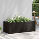  Povišena vrtna gredica PP antracit 100 x 43 x 35 cm | shoptok.hr