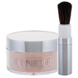 Clinique Blended Face Powder And Brush puder v prahu s čopičem 35 g odtenek 02 Transparency Cene