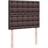  Krevet s oprugama i madracem tamnosmeđi 120 x 200 cm od tkanine | shoptok.hr