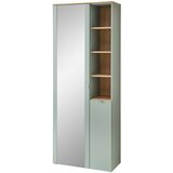 XORA garderobna omara žajbljevo zelena, hrast artisan | Shoptok.si