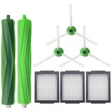 INORCO Hepa filter + stranska krtača + krtačni valj za nadomestne nadomestne dele robotskega sesalnika serije I7 E5 E6, (21848798) Cene