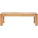 Furnova Klubska mizica 110x60x35 cm trden akacijev les medena, (21915161) | Shoptok.si
