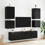 TV zidni ormar Zidne Crni hrast 40,5x30x40cm Konstruirano drvo | Eponuda.ba
