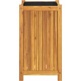  Vrtna sadilica s oblogom 42x42x75 cm od masivnog drva bagrema | shoptok.hr