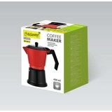  Talijanska Moka za Kavu Feel Maestro MR-1657-9 Crna Crvena Aluminij 450 ml 9 Šalice | shoptok.hr