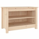 Maison Chic Klop za čevlje - Sedež za čevlje 70x38x45,5 cm trdna borovina, (21777328) Cene