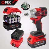  Komplet 350Nm 21V aku. brezkrtačni udarni vijačnik 1/2″ 2x3Ah LED kovček | Shoptok.si