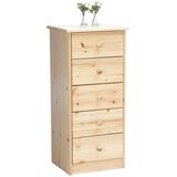 Tvilum Visoka komoda od borovine 42x89 cm Mario - | shoptok.hr