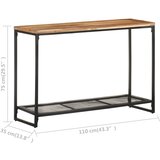  Konzolni stol 110 x 35 x 75 cm od masivnog bagremovog drva | Eponuda.ba