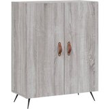Maison Chic Komoda - Predalnik siva sonoma 69,5x34x90 cm inženirski les, (21716771) | Shoptok.si