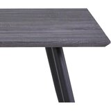 MID.YOU jedilna miza porto, črna, 150x90 | Shoptok.si