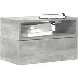 vidaXL Stenska nočna omarica betonsko siva 45x26x28,5 cm Cene