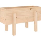 Maison Chic Vrtno cvetlično korito - Lonček za rože 62x30x38 cm trdna borovina, (22057479) Cene