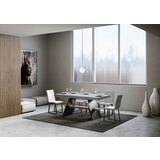 Itamoby   Baita (90x180/440 cm) - siva, barva nog: antracit - raztegljiva jedilna miza, (20841865) | Shoptok.si