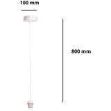  Brilagi - Napajajući kabel PARTY 1xE27/60W/230V prečnik 10 cm bela | Eponuda.com