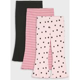 Sinsay Pamučne flare tajice od rebrastog pletenog materijala 3 pack | shoptok.hr