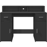vidaXL Radni stol s LED svjetlima crni 120x55x91 cm konstruirano drvo | shoptok.hr