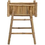 Vrtni saksija s držačem Prirodna 50 x 38 x 74 cm Bambus - 50 cm A-oblik okvira | shoptok.hr