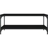  Stolić za kavu crni 80 x 50 x 40 cm od konstruiranog drva | shoptok.hr