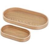 Casa Selección Leseni dekorativni pladnji v kompletu 2 ks 20x37 cm – | Shoptok.si