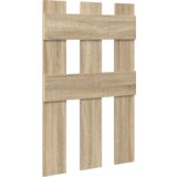 vidaXL Vješalica za kapute na zidu sonoma hrast 65 x 3 x 100 cm | shoptok.hr