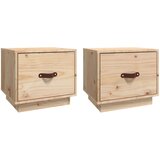 Maison Chic Dvo delni komplet Nočne omarice - Nočne mize 40x34x35 cm trdna borovina, (21688292) Cene