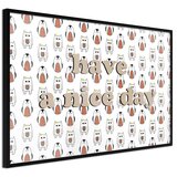  Poster - Animals Wish a Nice Day 30x20 | shoptok.hr