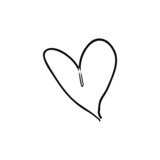 Venture Home poster Heart 30 × 40 cm, bijeli | shoptok.hr