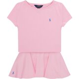 Polo Ralph Lauren Otroški kompleti SSPONTSCTRST-SETS-SKIRT SET Rožnata Cene