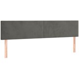 Krevet box spring s madracem tamnosivi 120 x 190 cm baršun | Eponuda.com