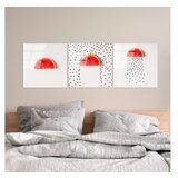 WALLXPERT dekorativna slika od kaljenog stakla (3 komada )uv 853 50 x 50 | ePonuda.com