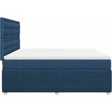  Krevet s oprugama i madracem plavi 180x200 cm od tkanine | shoptok.hr