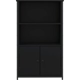  Visoka komoda crna 62 x 32 x 103,5 cm od konstruiranog drva | Eponuda.com