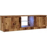 TV ormarić LED boja drva 120x30x36 cm konstruirano drvo | shoptok.hr