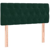  box spring s madracem LED tamnozeleni 90x200 cm baršun | shoptok.hr