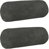  Presvlaka za jastuk 2 pcs HEERLEN Antracit Ø 15 x 40 cm | shoptok.hr