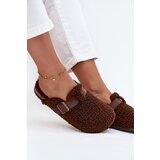 Boto Women's slippers with fleece type lamb Brown Lorivine | shoptok.hr
