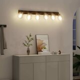  Stropni reflektor Crna 110,5 x 13 x 26 cm Staklo i Metal | Eponuda.com