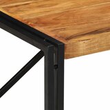 vidaXL kavna mizica 80x80x35 cm masivni les akacija | Shoptok.si