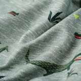  Dječja topla majica svijetla kaki prošarana 140 | shoptok.hr