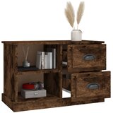TV ormarić boja dimljenog hrasta 73x35,5x47,5 konstruirano drvo | shoptok.hr