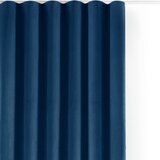 Filumi Modra žametna zavesa za delno zatemnitev 140x250 cm Velto – Cene