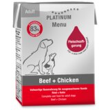 Platinum dog menu govedina i piletina 185 g | Eponuda.com