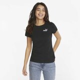Puma ESS+EMBROIDERY TEE Ženska majica, crna, veličina | shoptok.hr
