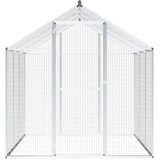 Vanjski kavez za ptice od aluminija 183 x 178 x 194 cm | shoptok.hr