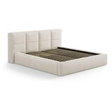 Micadoni Krem tapecirani bračni krevet s prostorom za odlaganje s podnicom 160x200 cm Simon Darren – Micadoni Krem tapecirani bračni krevet s prostorom za odlaganje s podnicom 160x200 cm Simon Darren – Slike